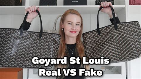 goyard dust bag real vs fake